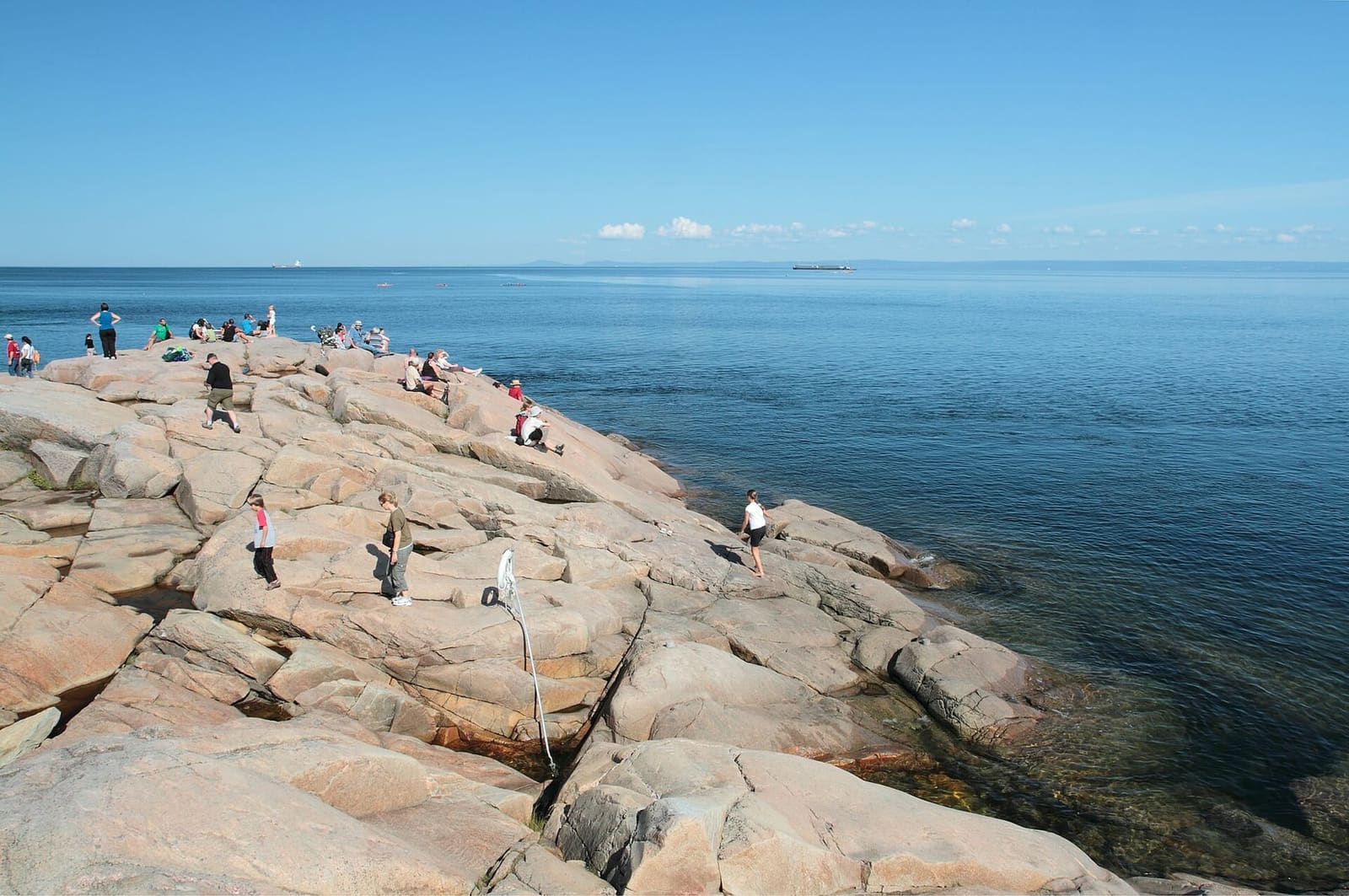 Cap-de-Bon-Désir, the shore-based alternative ten minutes from the wharf